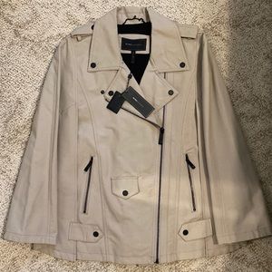 BCBGMAXAZRIA Dominique Cape Jacket Size M